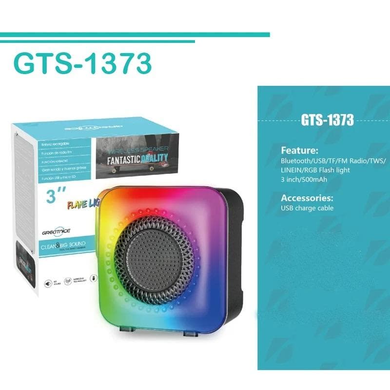 اسپیکر بلوتوثی قابل حمل مدل GTS-1373 — تصویر ۶