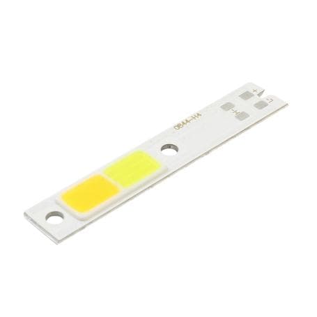 چیپ COB LED هدلایت 15W پایه H4 دو رنگ سفید – زرد