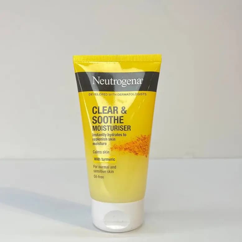 مرطوب کننده و تسکین دهنده نوتروژینا Neutrogena Clear Soothe Moisturiser 75 Ml