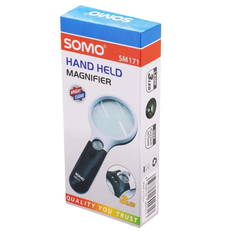 ذره بین چراغ دار سومو SOMO مدل SM171 — تصویر ۵