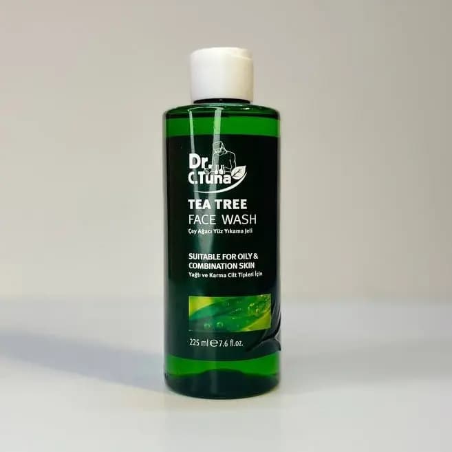 ژل شستشو صورت ضد جوش دکتر سی تونا مدل TEA TREE ضدجوش حجم225ml اصل
