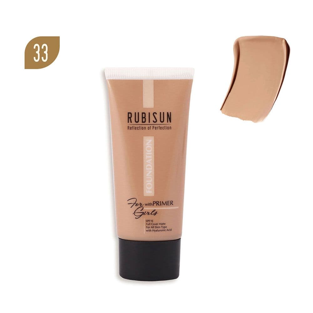کرم پودر پلاس ضد آب SPF15 روبی سان
