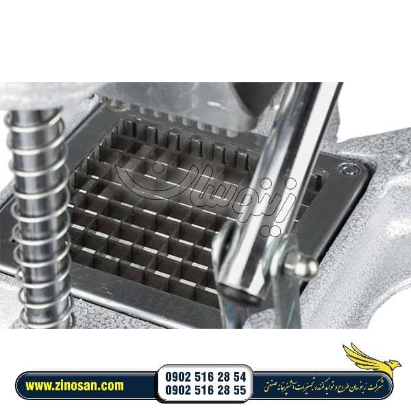 خلال کن دستی فلزی چهار شاخ پایه ثابت — تصویر ۴
