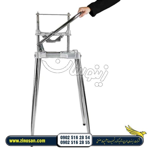خلال کن دستی فلزی چهار شاخ پایه ثابت — تصویر ۵
