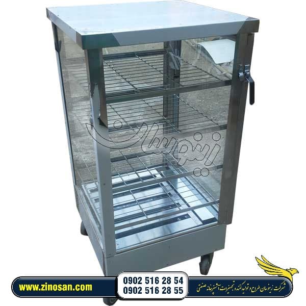 گرمخانه ویترینی پنج طبقه شیشه ای