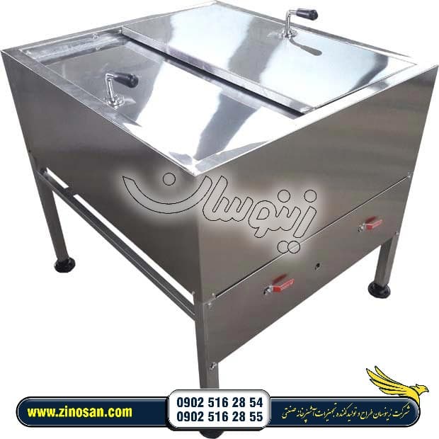 دستگاه دیزی پز دوجداره 64تایی استیل