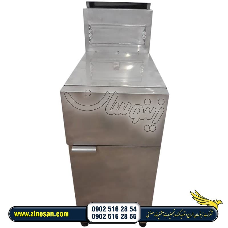 سرخ کن صنعتی گازی کابین دار طرح دین — تصویر ۵