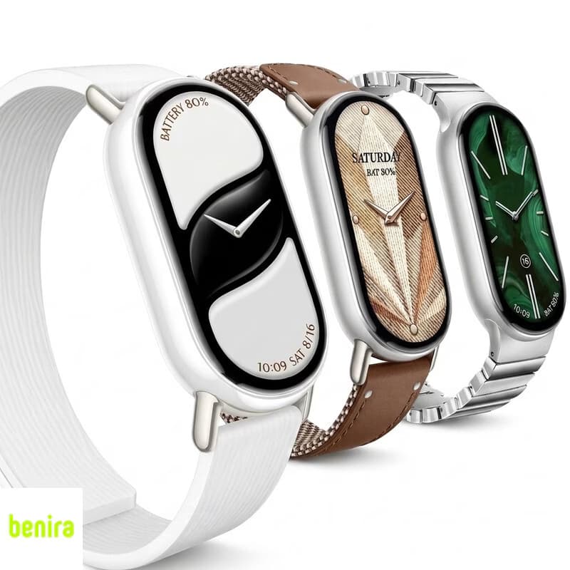 ساعت هوشمند 47 میلی متری شیائومی مدل Smart Band 10 با بند سیلیکونی — تصویر ۱۱
