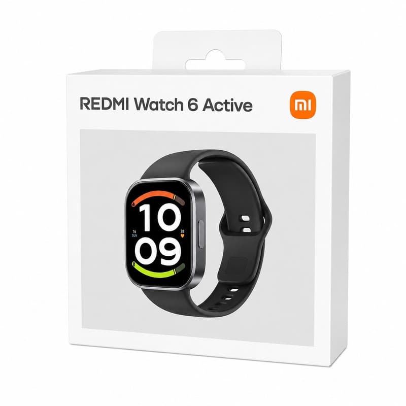 ساعت هوشمند 46 میلی متری شیائومی مدل Redmi Watch 6 active با بند پلاستیکی — تصویر ۵