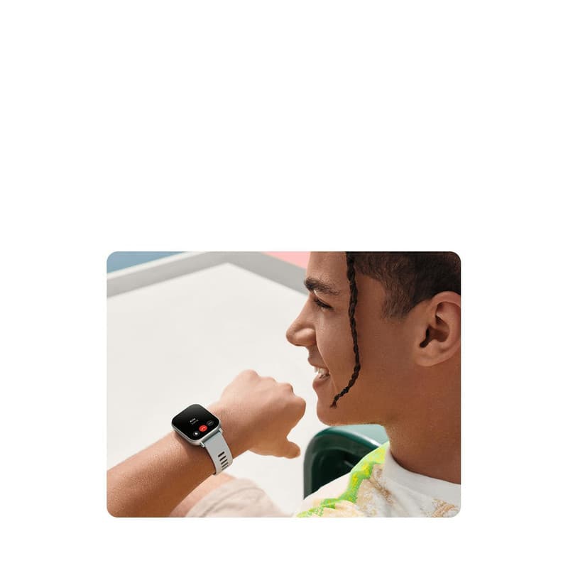 ساعت هوشمند شیائومی مدل Redmi Watch 5 Active ریجن هند، دارای قابلیت های قابلیت مکالمه از طریق بلوتوث، قابلیت تغییر طرح ساعت یا تم بند پلاستیک — تصویر ۷