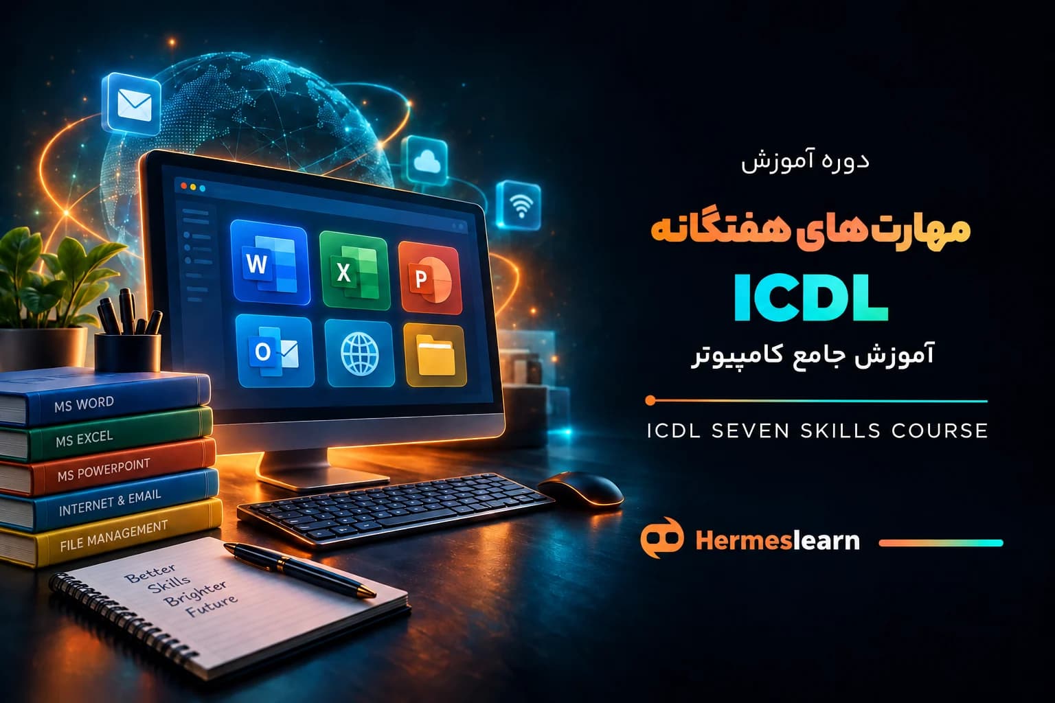 دوره آموزش مهارت های هفتگانه ICDL (آموزش جامع کامپیوتر)