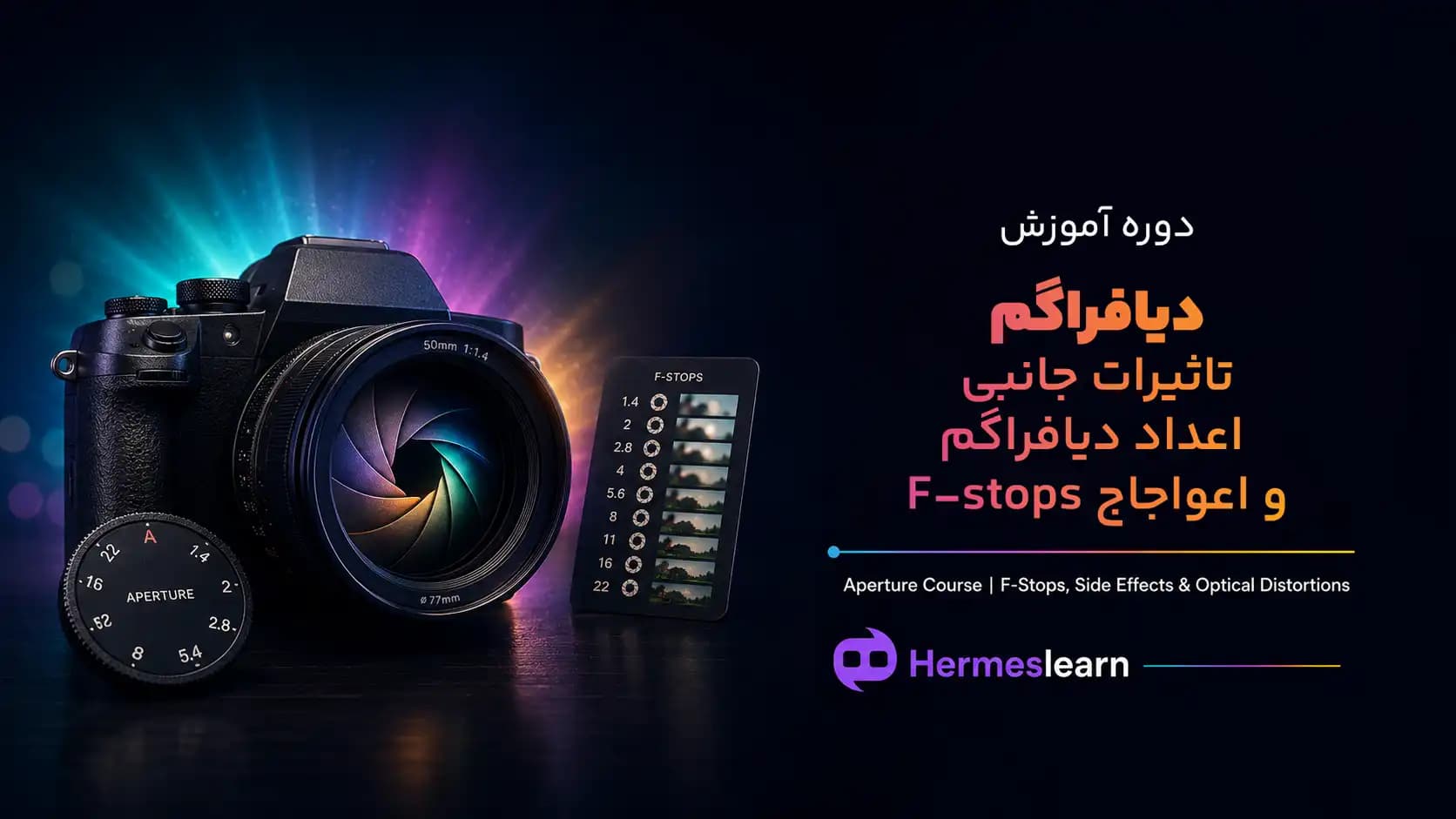 آموزش دیافراگم در عکاسی (روزنه اپرچر) | تاثیرات جانبی اعداد دیافراگم و F-stops — تصویر ۲