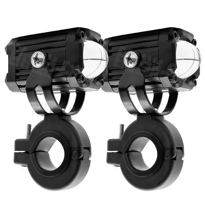 پروژکتور موتور سیکلت و خودرو Evli eye سه رنگ بسته دو عددی