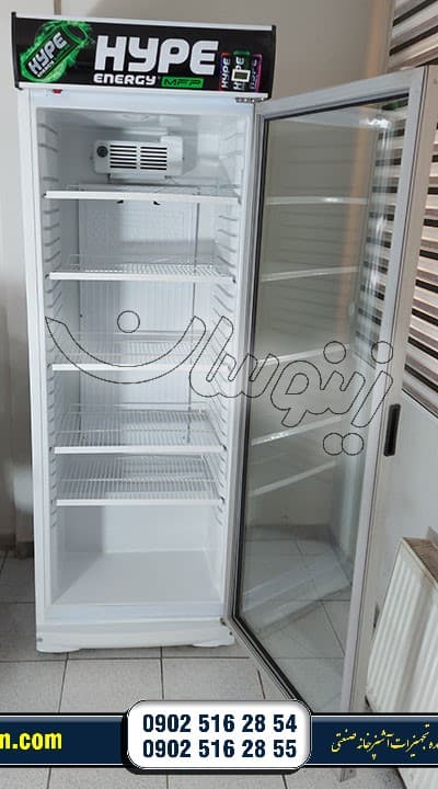 یخچال هایپ نوشابه انرژی زا طول 70 سانتیمتر — تصویر ۶