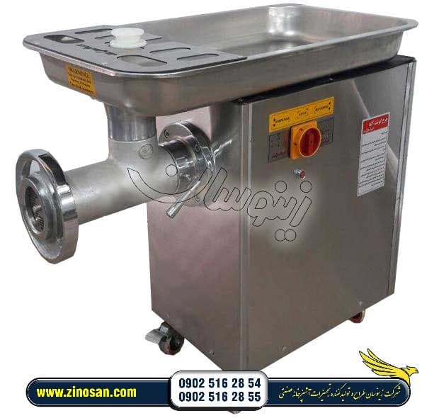 چرخ گوشت دهنه 32 گیربکسی استیل
