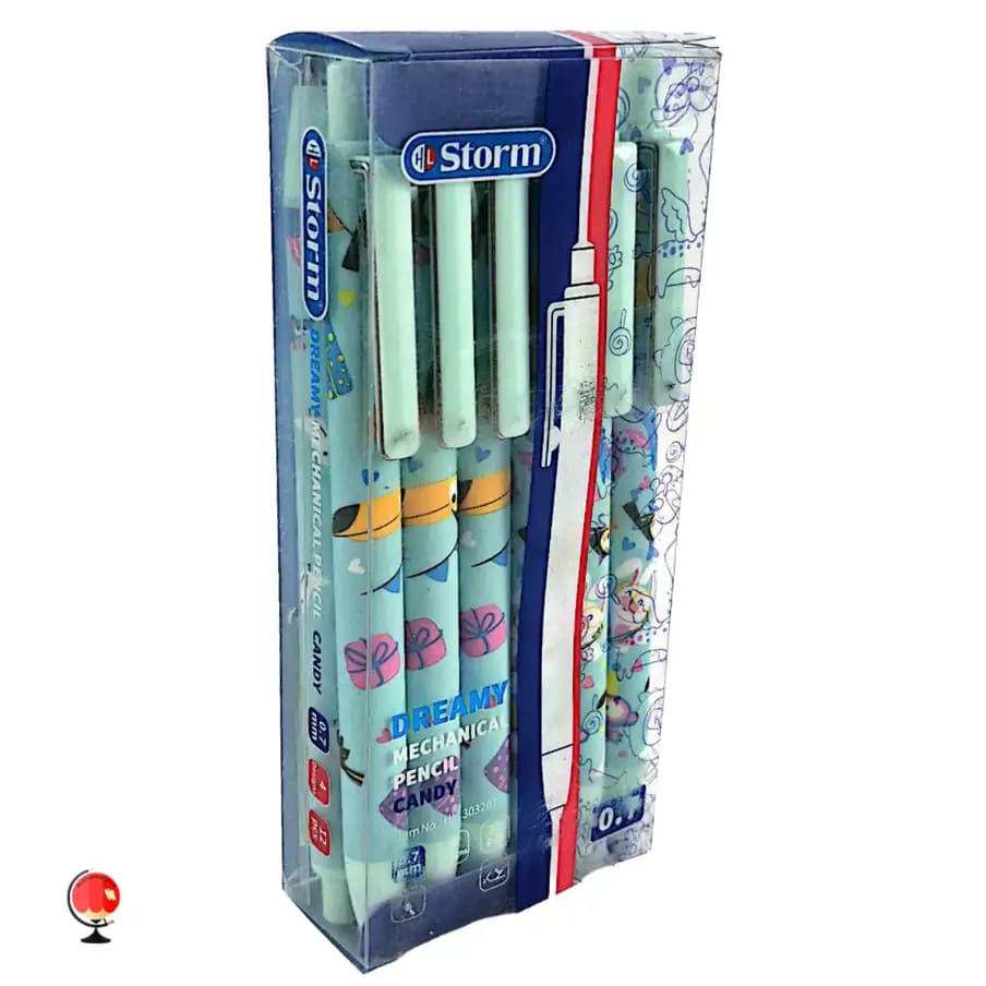 مداد نوکی 0.7 میلی متری استورم مدل CANDY — تصویر ۳