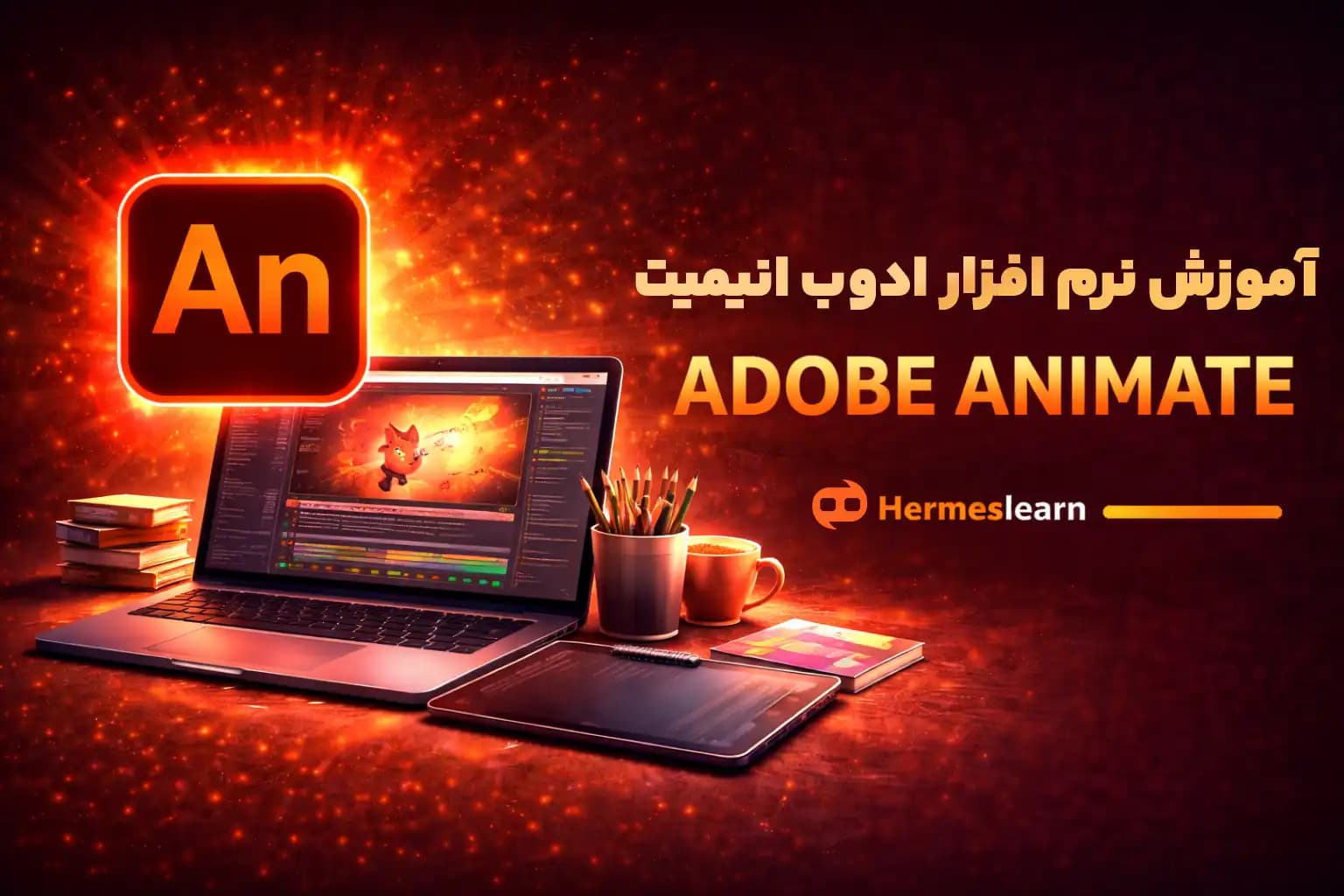 آموزش نرم افزار Adobe Animate — تصویر ۲