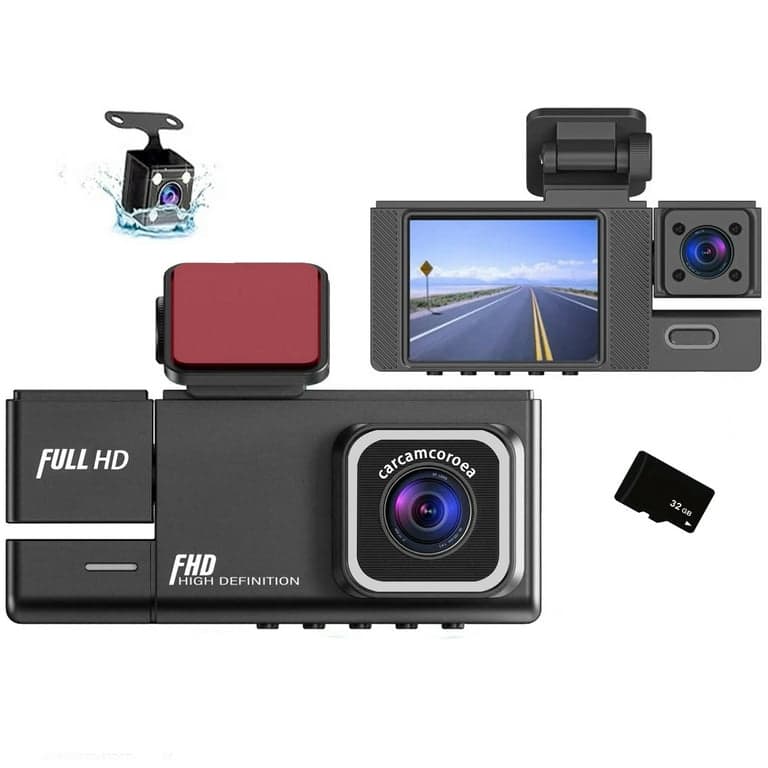 دوربین خودرو سه لنزه Dual Lenz Vehicle Black Box DVR