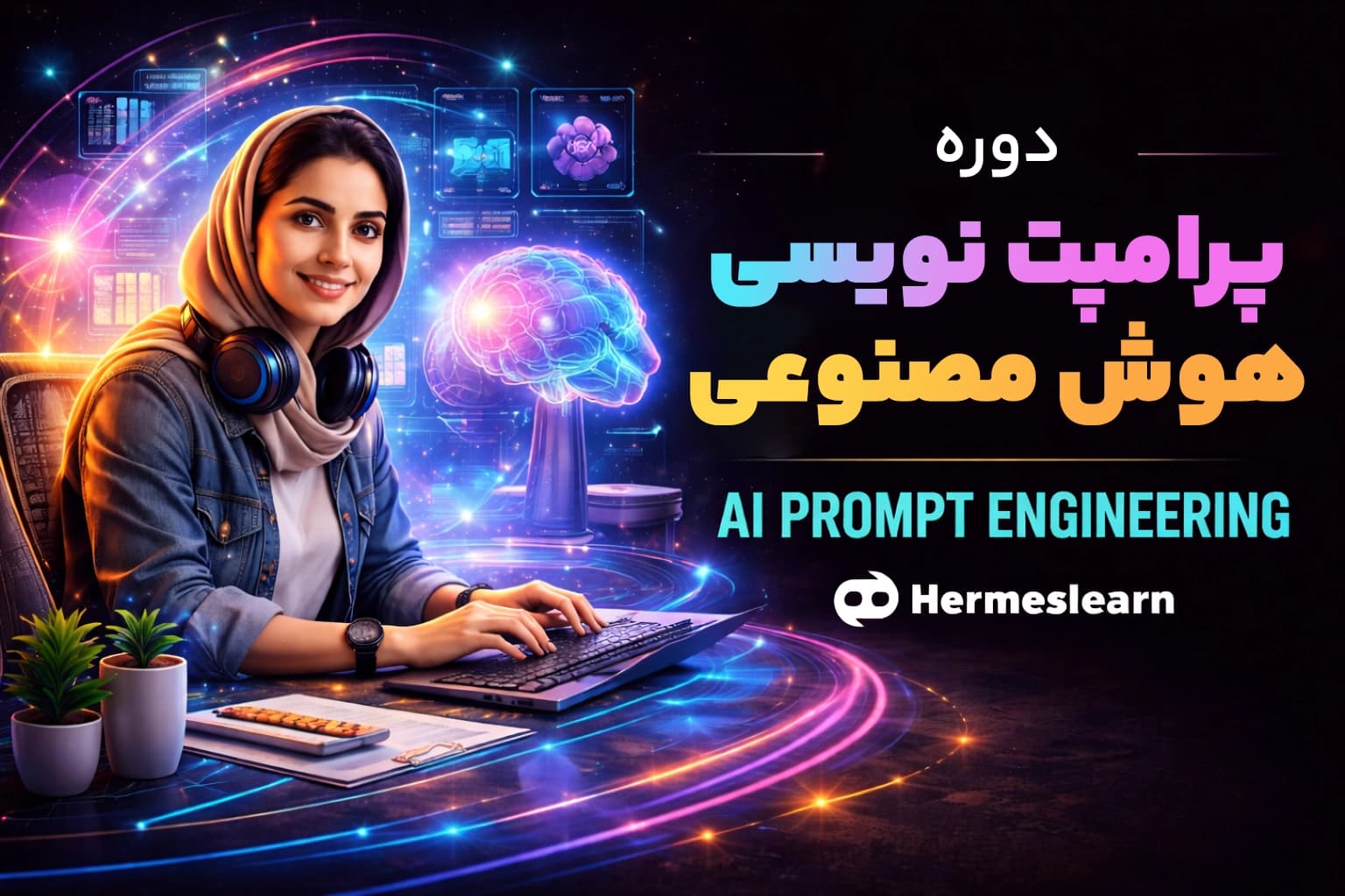 دوره جامع پرامپت نویسی هوش مصنوعی از مقدماتی تا پیشرفته — تصویر ۲