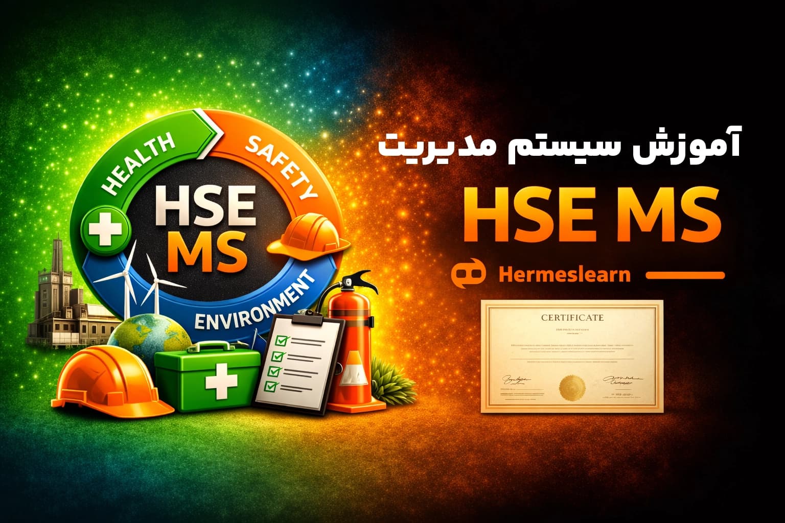 گواهینامه HSE-MS – سیستم مدیریت ایمنی ، بهداشت و محیط زیست — تصویر ۲