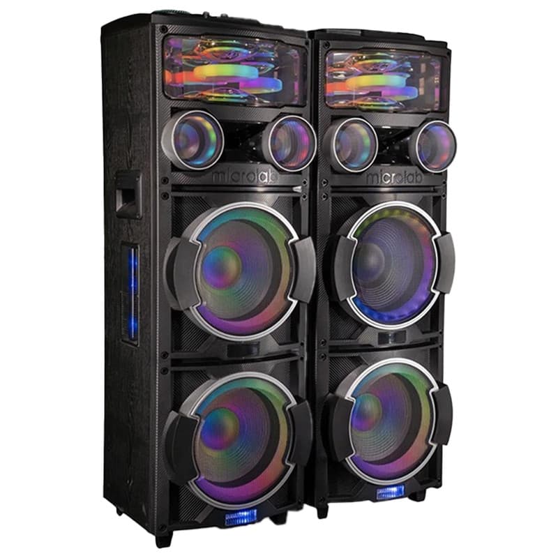 پخش کننده خانگی میکرولب مدل dj t400 دوقلو — تصویر ۴
