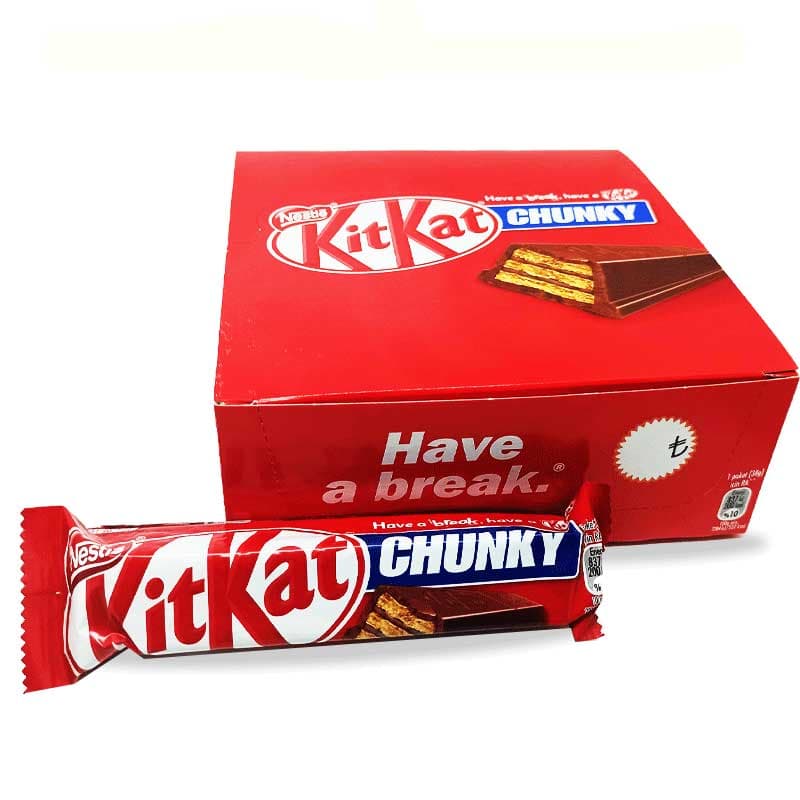 شکلات کیت کت چانکی KitKat CHUNKY بسته 12 عددی