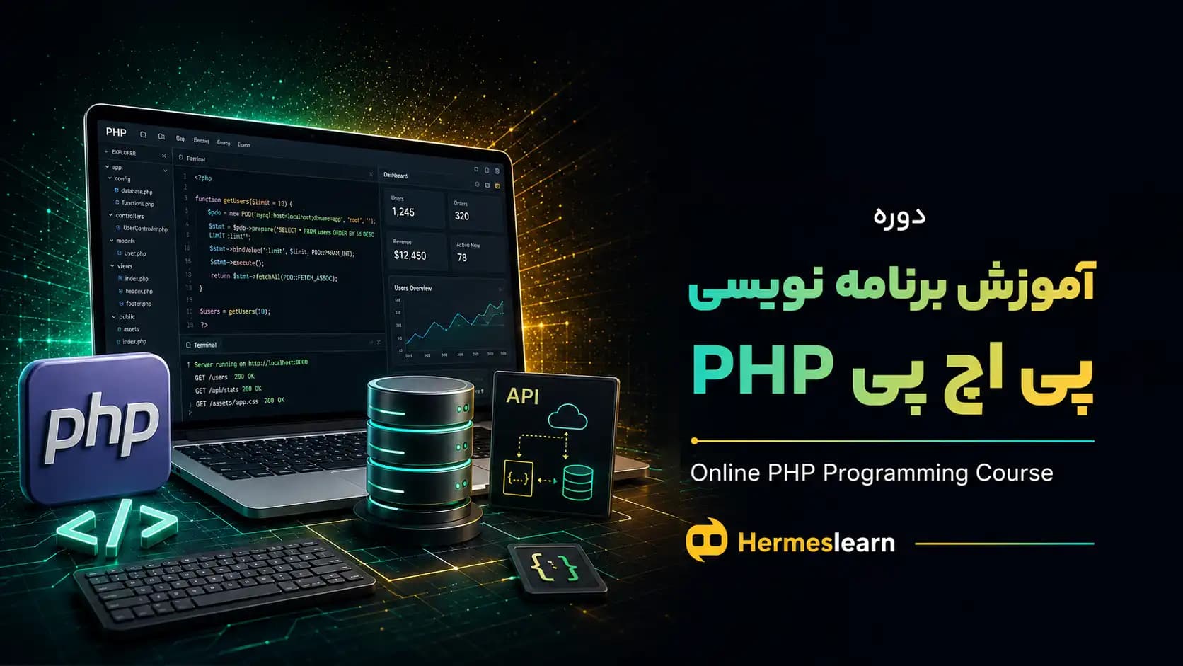 آموزش برنامه نویسی PHP پی اچ پی