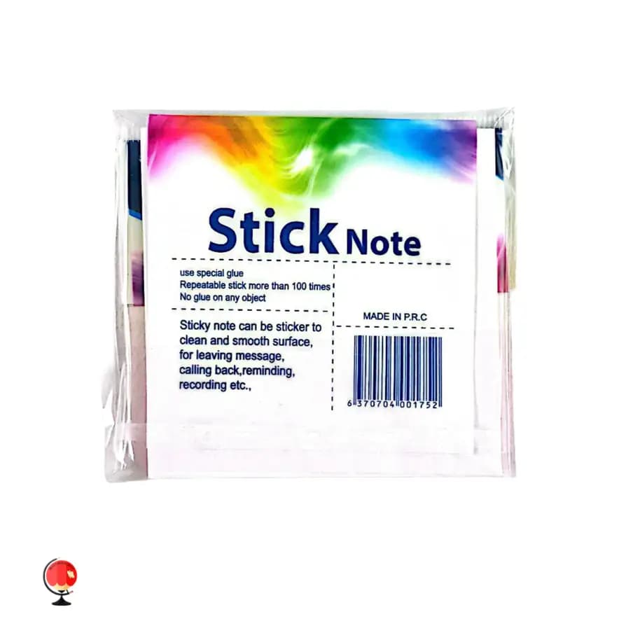 کاغذ یادداشت چسب دار مگنتی 7.5×7.5 پیداکس — تصویر ۳