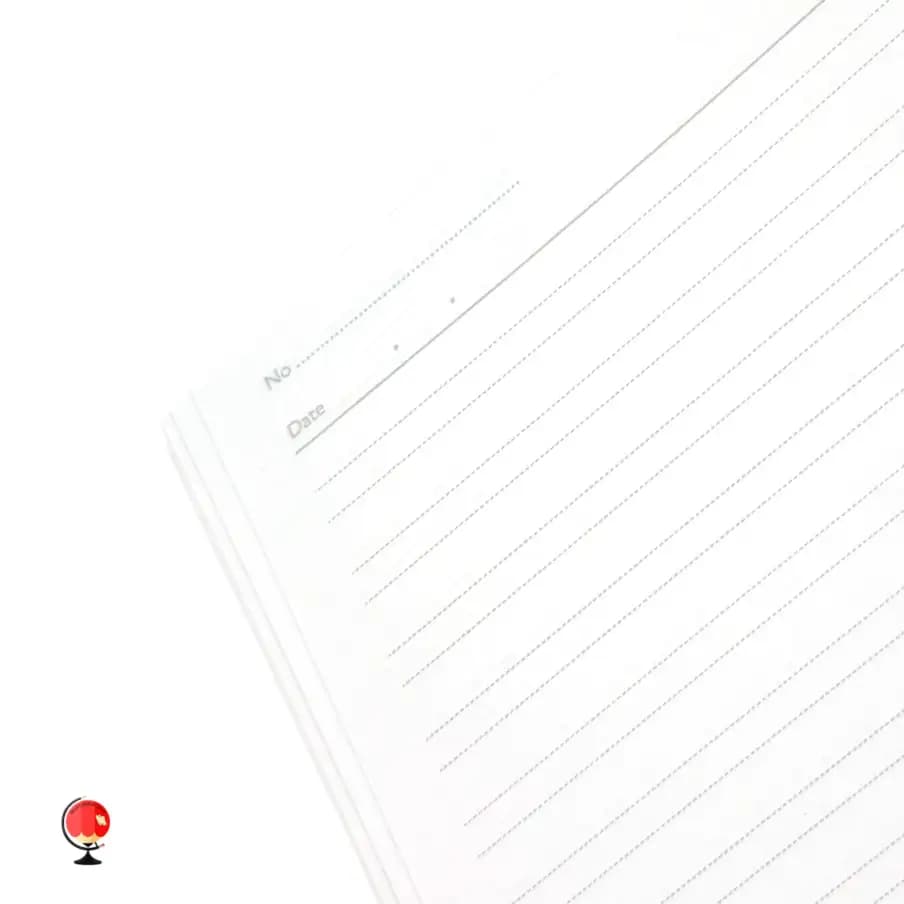 دفتر زبان دو خط 50 برگ پاپکو طرح هدیه — تصویر ۶