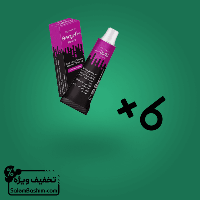 پک 6 عددی ارکژل(سیلدنافیل)