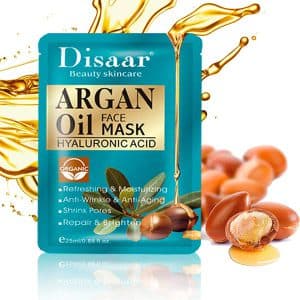 ماسک ورقه ای صورت DISAAR مدل ARGAN OIL