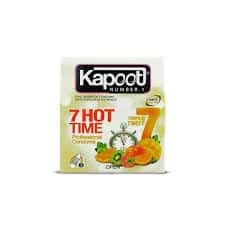 کاندوم کاپوت مدل 7Hot Time بسته 3 عددی