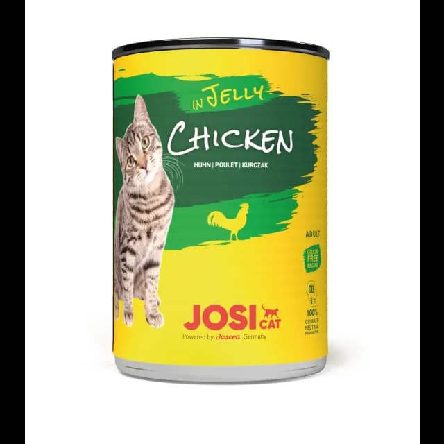 کنسرو گربه جوسرا جوسی مرغ در ژله (400 گرم) Josera Josi Cat Chicken in Jelly 400g — تصویر ۲