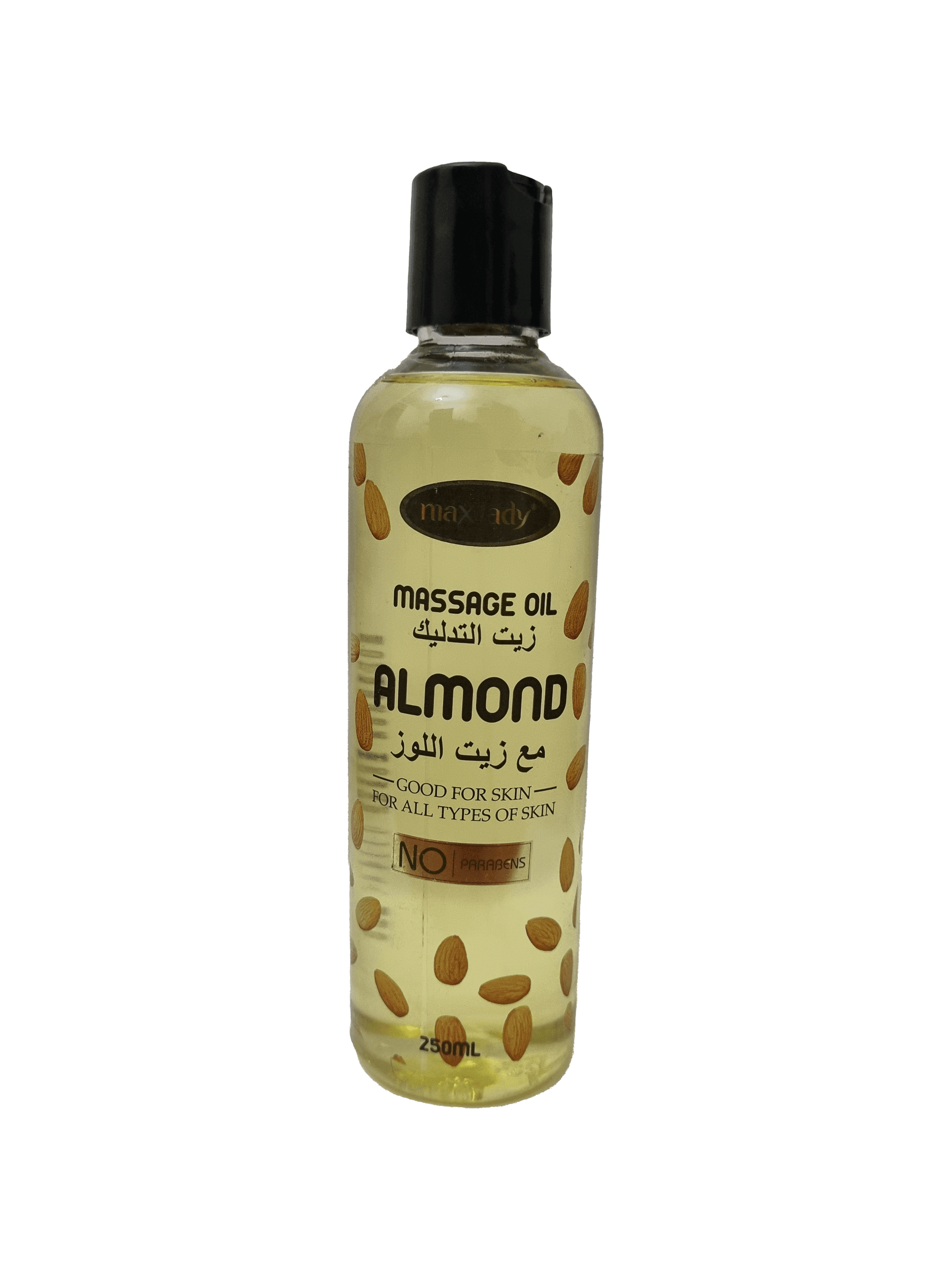 روغن ماساژ مکس لیدی بادام (250 میل) max lady