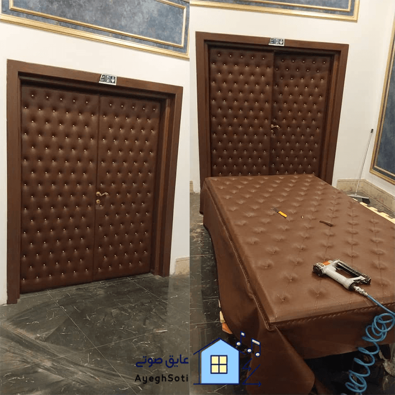عایق صوتی درب ورودی آپارتمان — تصویر ۵