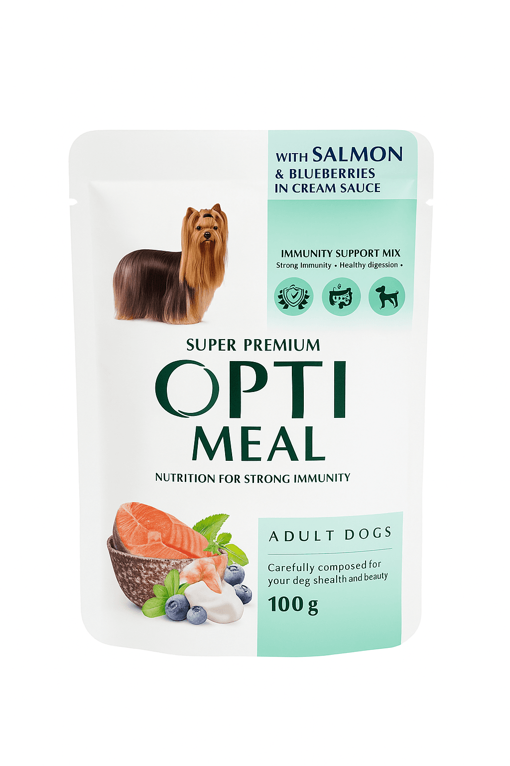 Opti meal با طعم ماهی سالمون