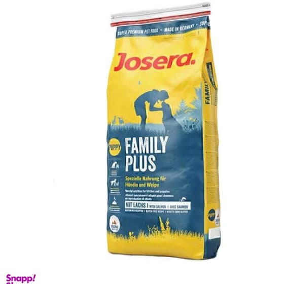 غذای خشک سگ باردار و توله جوسرا مدل Josera Family Plus وزن 12.5 کیلوگرم — تصویر ۲