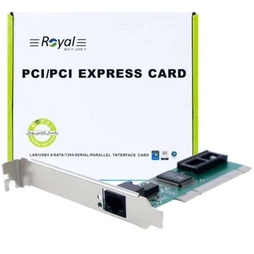 کارت شبکه اینترنال Royal RP-002 PCI -کارت شبکه اینترنال رویال مدل Rp-002