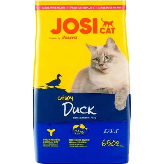 غذای خشک گربه جوسی کت طعم اردک و ماهی Josera Duck & Fish وزن ۱۸ کیلوگرم