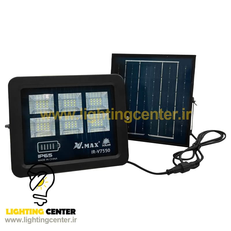 پروژکتور خورشیدی سولار ( SOLAR ) 50 وات SMD ویمکس