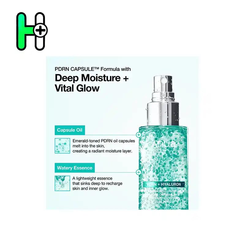 میست آبرسان و مرطوب کننده صورت آنوا PDRN + Hyaluron mist — تصویر ۳