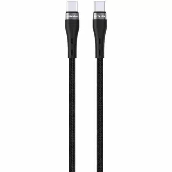 کابل تبدیل USB-C به USB-C گرین لاین مدل Braided طول ۱ متر