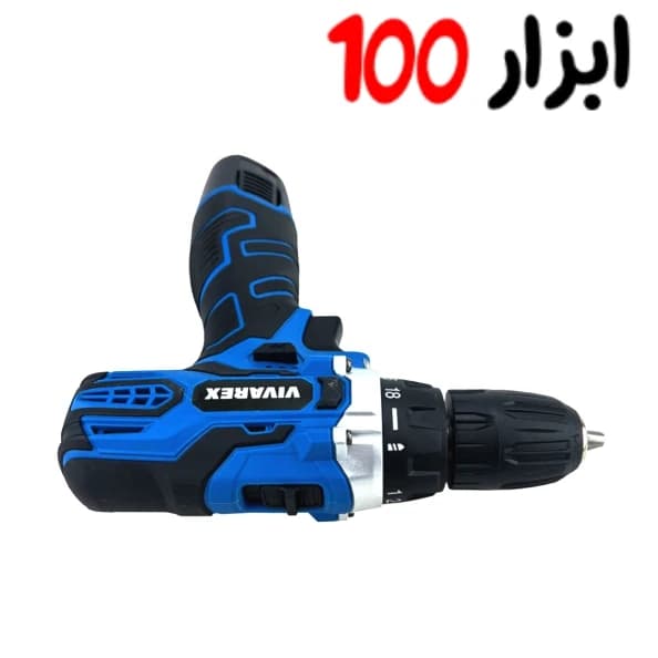 دریل شارژی دوباطری با لوازم ویوارکس VIVAREX مدل VR12V-2A — تصویر ۱۰