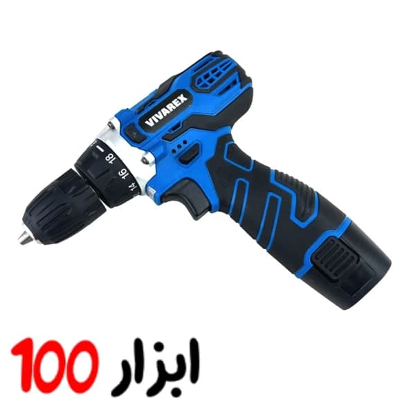 دریل شارژی دوباطری با لوازم ویوارکس VIVAREX مدل VR12V-2A — تصویر ۱۱