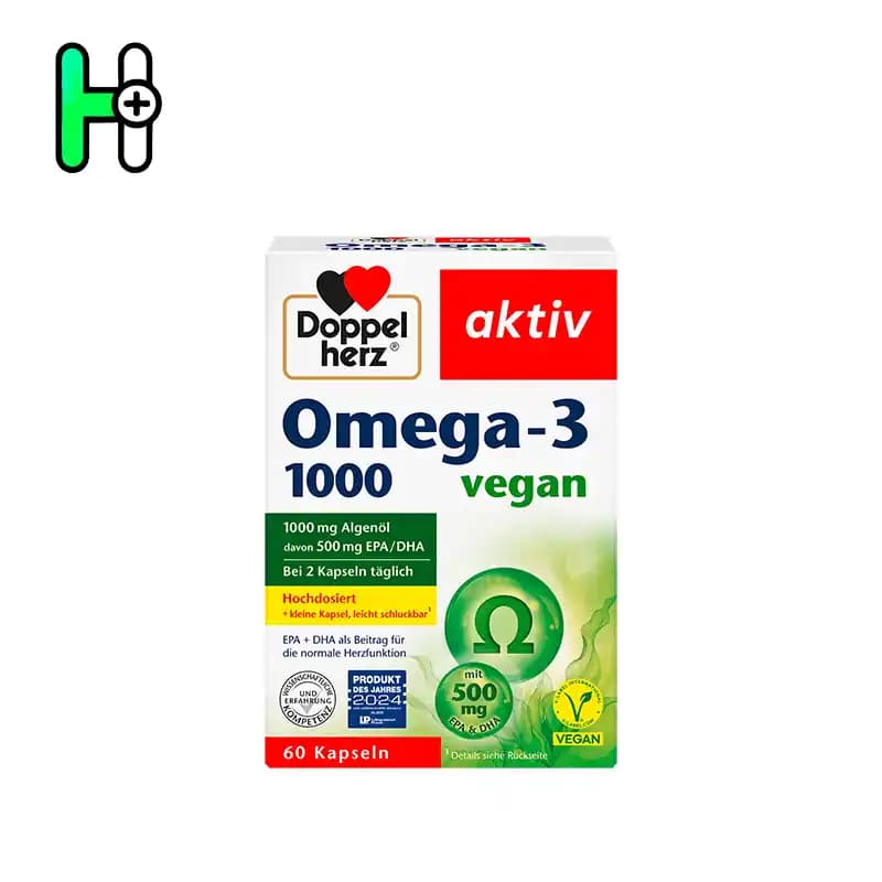 مکمل گیاهی امگا Omega-3 1000 Vegan — تصویر ۲