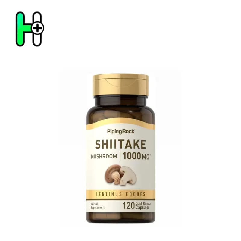 مکمل قارچ شیتاکه پایپینگ راک (Piping Rock Shiitake Mushroom 1000mg)