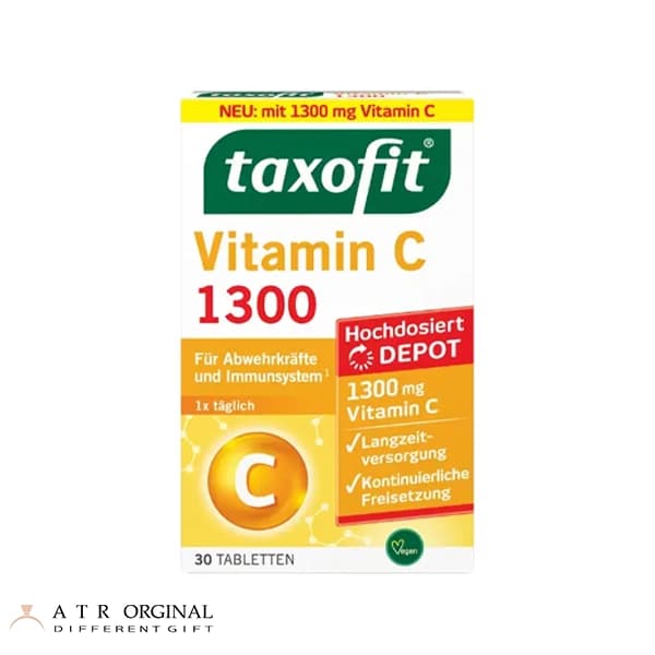 قرص ویتامین سی تاکسوفیت Taxofit Vitamin C 1300 — تصویر ۳