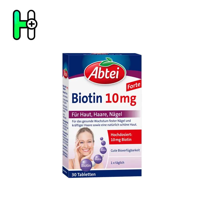 کپسول بیوتین 10 میلیگرم آبتی آلمان + Abtei Biotin 10mg Forte — تصویر ۲