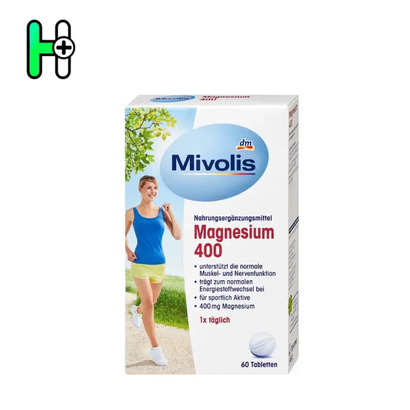 قرص منیزیم 400 میولیس Mivolis Magnesium 400