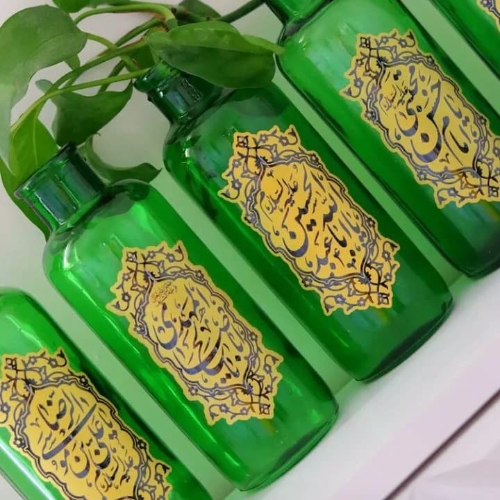 گلدان سبز مذهبی کوچک — تصویر ۲